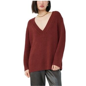 Aritzia Babaton Rich
Cooper Roger Sweater
Long V-neck Merino Wool
Sweater Sz S